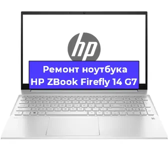 Чистка от пыли и замена термопасты на ноутбуке HP ZBook Firefly 14 G7 в Тюмени